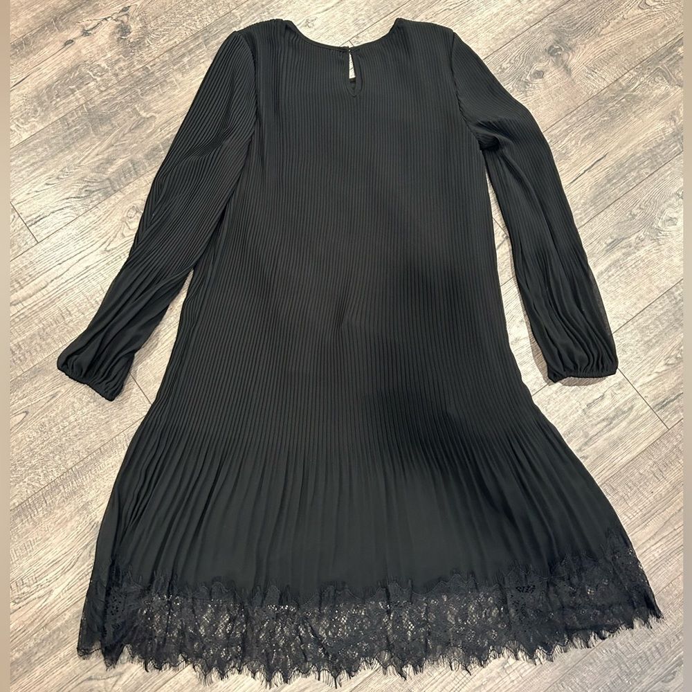 DKNY Long Sleeve Black Dress Size 8 - Picture 4 of 5